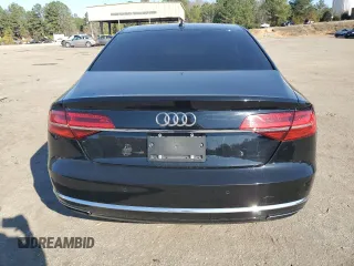 2015 Audi A8 L 4.0T with VIN WAU32AFD5FN022074, listed as a Copart auction lot 44528875 with 127,377 mi miles and Salvage Title. Bid and sale history available at carsss.com. Image 6.