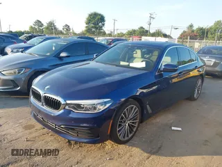 2019 BMW 5 Series 530e with VIN WBAJA9C58KB391755, listed as a IAAI auction lot 42659993 with 56,296 mi miles and . Bid and sale history available at DreamBid. Image 2.