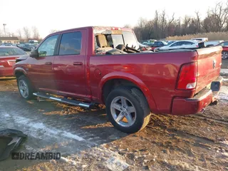 2012 Ram 1500 Sport with VIN 1C6RD7MT1CS225018, listed as a IAAI auction lot 41418493 with 141,526 mi miles. Bid and sale history available at carsss.com. Image 3.