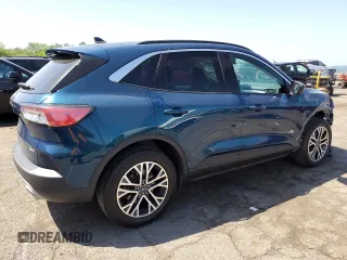 2020 Ford Escape SEL with VIN 1FMCU9H62LUB18204, listed as a Copart auction lot 61348225 with 67,462 mi miles and Salvage title. Bid and sale history available at DreamBid. Image 3.