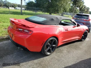 2017 Chevrolet Camaro 2SS with VIN 1G1FH3D71H0110605, listed as a Copart auction lot 75003484 with 0 mi miles and Salvage Title. Bid and sale history available at carsss.com. Image 3.