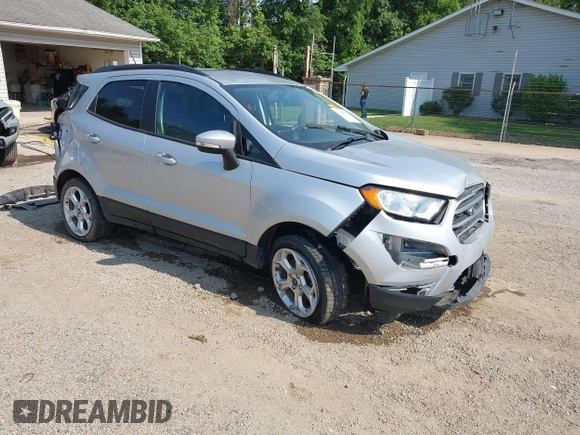 2021 Ford EcoSport SE with VIN MAJ3S2GE3MC412086, listed as a IAAI auction lot 42399957 with 38,628 mi miles and . Bid and sale history available at DreamBid. Image 1.