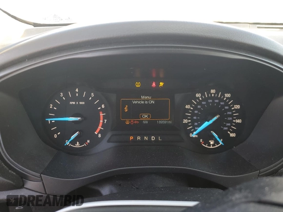 2019 Ford Fusion S with VIN 3FA6P0G76KR247850, listed as a Copart auction lot 49041185 with 189,591 mi miles and Salvage Title. Bid and sale history available at DreamBid. Image 9.