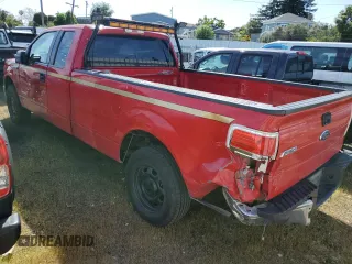 2014 Ford F-150 XL with VIN 1FTFX1CT1EKD40822, listed as a Copart auction lot 47235645 with 206,693 mi miles and Salvage Title. Bid and sale history available at carsss.com. Image 2.