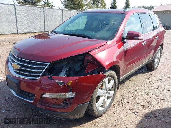 2017 Chevrolet Traverse LT with VIN 1GNKRGKD7HJ110600, listed as a IAAI auction lot 42072576 with 154,346 mi miles and . Bid and sale history available at DreamBid. Image 23.