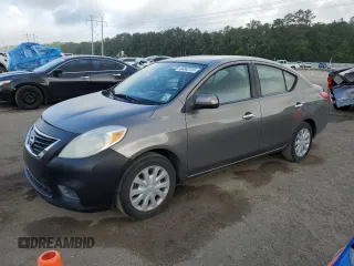 2012 Nissan Versa S with VIN 3N1CN7AP4CL827013, listed as a Copart auction lot 53342115 with 127,507 mi miles and Salvage Title. Bid and sale history available at carsss.com. Image 1.
