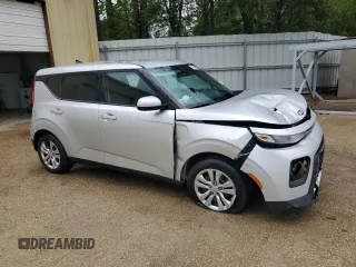 2020 Kia Soul LX with VIN KNDJ23AU1L7723482, listed as a Copart auction lot 52073515 with 110,068 mi miles and Salvage Title. Bid and sale history available at carsss.com. Image 4.