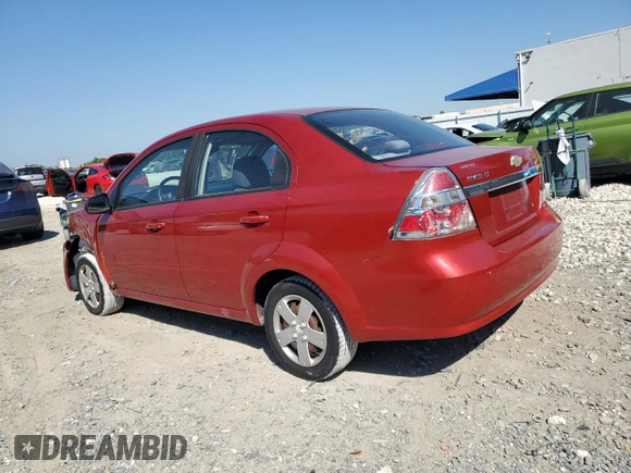 2009 Chevrolet Aveo 1LT z VIN KL1TD56E09B347161, wystawiony jako Copart lot #47420225 z przebiegiem Nie podano mil oraz Szkoda całkowita • Salvage title. Historia ofert i sprzedaży dostępna na DreamBid. Obrazek 2.