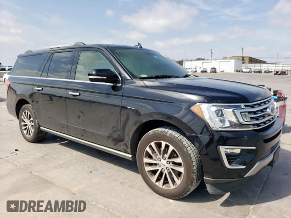 2018 Ford Expedition Max Limited with VIN 1FMJK1KT0JEA41451, listed as a Copart auction lot 53443235 with Not provided miles and Salvage title. Bid and sale history available at DreamBid. Image 4.