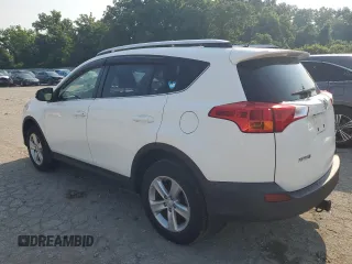 2013 Toyota RAV4 XLE with VIN JTMRFREV6DD002154, listed as a Copart auction lot 58860145 with 172,613 mi miles and Salvage title. Bid and sale history available at DreamBid. Image 2.
