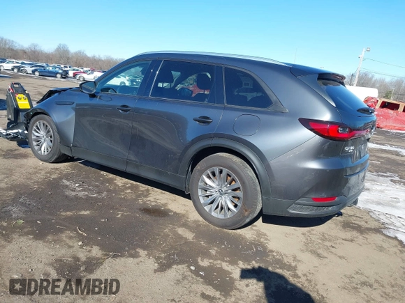 2024 Mazda CX-90 Preferred with VIN JM3KKBHDXR1146779, listed as a IAAI auction lot 41628645 with 14,744 mi miles and . Bid and sale history available at DreamBid. Image 3.