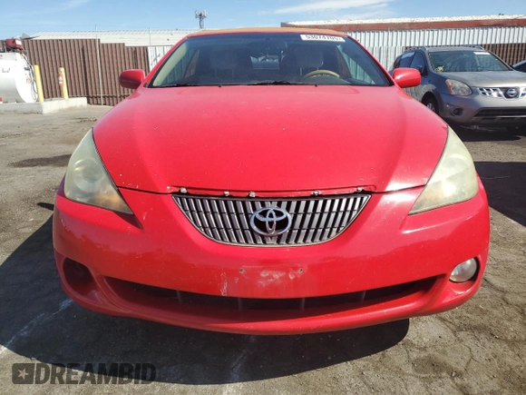 2006 Toyota Solara SE V6 with VIN 4T1FA38P46U099039, listed as a Copart auction lot 53074705 with 186,409 mi miles and Salvage Title. Bid and sale history available at carsss.com. Image 5.