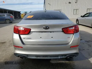 2014 Kia Optima LX with VIN KNAGM4A75E5495941, listed as a Copart auction lot 47105425 with 116,297 mi miles and Salvage title. Bid and sale history available at DreamBid. Image 6.