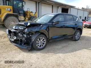 2024 Mazda CX-5 2.5 S Preferred Package with VIN JM3KFBCL6R0476797, listed as a Copart auction lot 48196335 with 10,869 mi miles and Salvage Title. Bid and sale history available at carsss.com. Image 1.