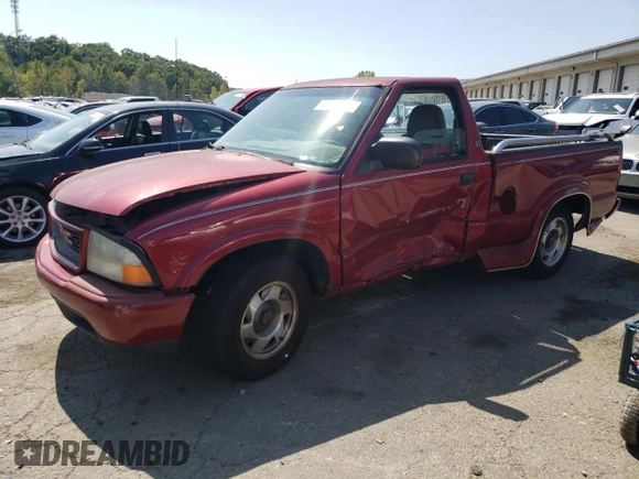 2000 GMC Sonoma SLS w/1SE Pkg with VIN 1GTCS1459Y8254855, listed as a Copart auction lot 70760544 with 0 mi miles and Non Repairable. Bid and sale history available at carsss.com. Image 1.