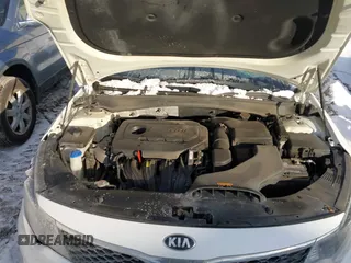 2016 Kia Optima LX with VIN KNAGT4L30G5117378, listed as a IAAI auction lot 41283349 with 107,095 mi miles. Bid and sale history available at carsss.com. Image 10.