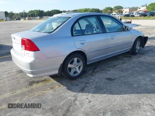 2004 Honda Civic EX z VIN 2HGES26834H541264, wystawiony jako IAAI lot #41259815 z przebiegiem 40 526 mil mil oraz . Historia ofert i sprzedaży dostępna na DreamBid. Obrazek 4.