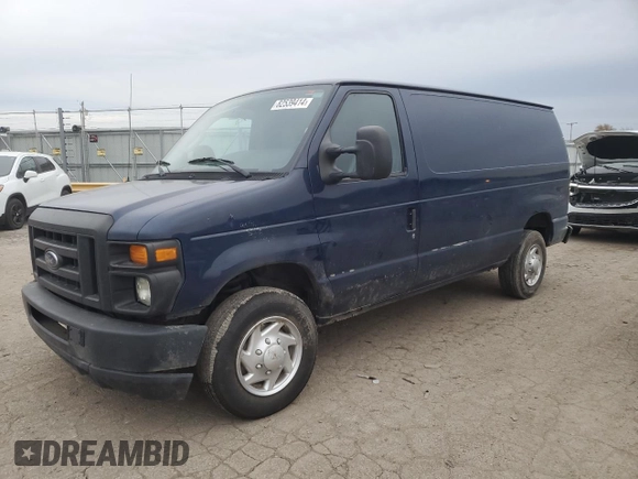 2010 Ford Econoline Cargo Commercial with VIN 1FTNE1EW2ADA56736, listed as a Copart auction lot 82539414 with 116,603 mi miles and Non Repairable. Bid and sale history available at DreamBid. Image 1.