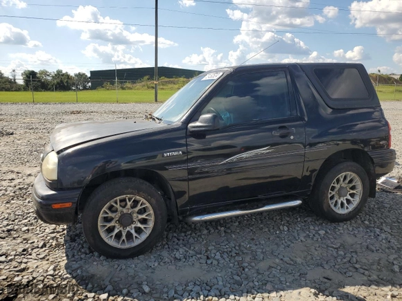2000 Suzuki Vitara JLS with VIN 2S3TC52CXY6106646, listed as a Copart auction lot 72450524 with 167,812 mi miles and Salvage Title. Bid and sale history available at carsss.com. Image 1.