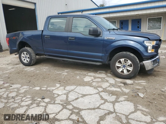 2016 Ford F-150 XLT with VIN 1FTFW1EF8GFC32767, listed as a Copart auction lot 51154705 with 122,855 mi miles and Salvage Title. Bid and sale history available at DreamBid. Image 4.
