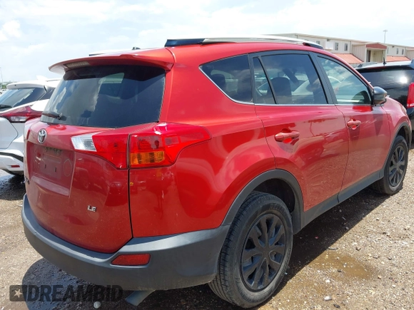 2014 Toyota RAV4 LE with VIN JTMZFREV2EJ000467, listed as a IAAI auction lot 42616792 with 244,275 mi miles and . Bid and sale history available at DreamBid. Image 4.