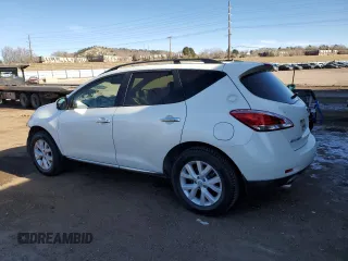 2013 Nissan Murano S with VIN JN8AZ1MU8DW204775, listed as a Copart auction lot 84963904 with 95,655 mi miles and Salvage Title. Bid and sale history available at carsss.com. Image 2.