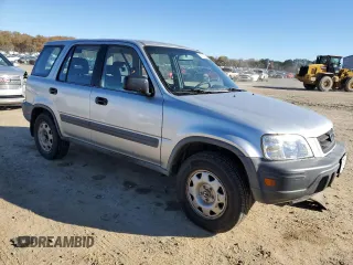 1998 Honda CR-V LX with VIN JHLRD2842WC009534, listed as a Copart auction lot 58379454 with 210,400 mi miles and Salvage Title. Bid and sale history available at carsss.com. Image 4.