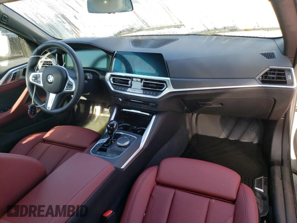 2023 BMW 4 Series 430i z VIN WBA23AT01PCM71355, wystawiony jako Copart lot #49051753 z przebiegiem 1 140 mil mil oraz . Historia ofert i sprzedaży dostępna na DreamBid. Obrazek 8.