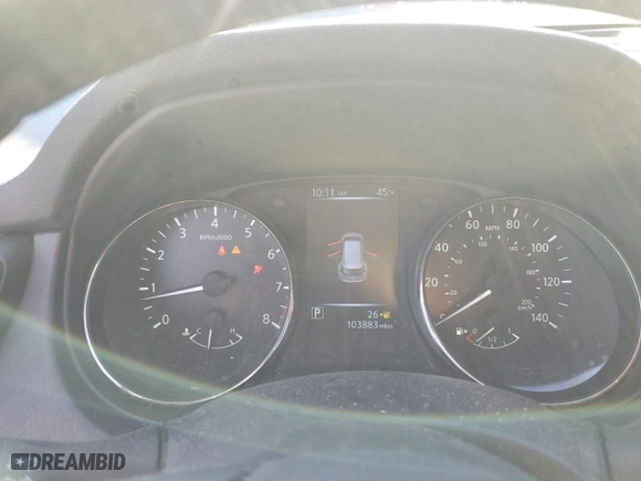2017 Nissan Rogue SL with VIN JN8AT2MV0HW270422, listed as a Copart auction lot 48296375 with 103,883 mi miles and Salvage Title. Bid and sale history available at carsss.com. Image 9.