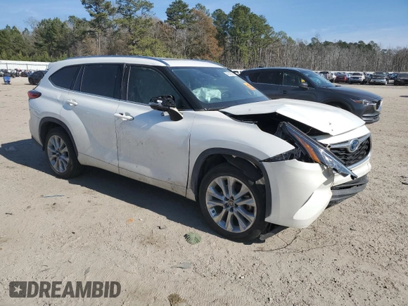 2021 Toyota Highlander Hybrid Limited с VIN 5TDYARAH3MS006077, выставлен на аукционе Copart как лот 43145585 с пробегом 121 815 миль миль и Списание • Salvage title. История ставок и продаж доступна на DreamBid. Изображение 4.