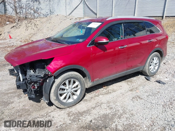 2018 Kia Sorento LX with VIN 5XYPGDA3XJG367865, listed as a IAAI auction lot 41904851 with 127,845 mi miles and . Bid and sale history available at carsss.com. Image 22.