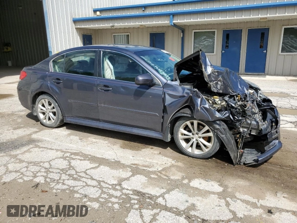 2014 Subaru Legacy Limited with VIN 4S3BMBL62E3011435, listed as a Copart auction lot 56660475 with 112,931 mi miles and Salvage title. Bid and sale history available at DreamBid. Image 4.