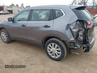 2016 Nissan Rogue SV with VIN KNMAT2MT9GP687315, listed as a IAAI auction lot 41589396 with 143,799 mi miles and . Bid and sale history available at DreamBid. Image 3.