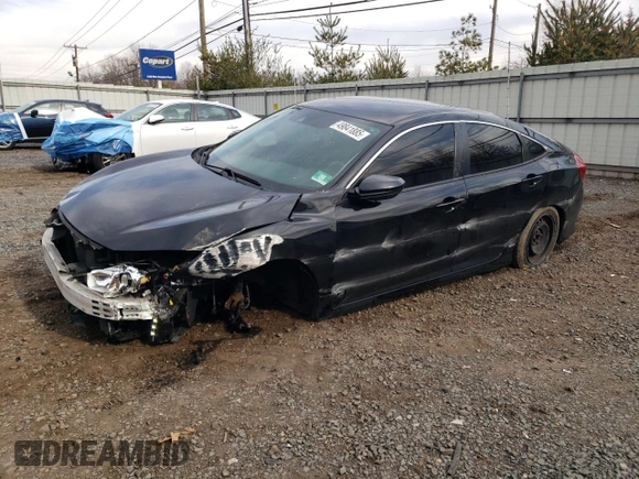 2019 Honda Civic Sedan LX with VIN 2HGFC2F63KH513428, listed as a Copart auction lot 49841885 with 115,521 mi miles and Salvage Title. Bid and sale history available at carsss.com. Image 1.