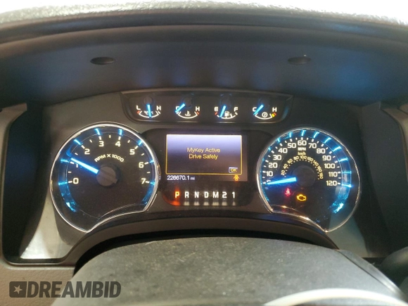 2013 Ford F-150 XL with VIN 1FTFW1CF1DFA60838, listed as a Copart auction lot 54745525 with 226,670 mi miles and Salvage Title. Bid and sale history available at carsss.com. Image 9.