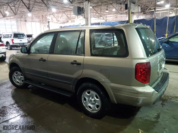 2004 Honda Pilot LX with VIN 2HKYF18134H593530, listed as a Copart auction lot 49894325 with 197,102 mi miles and Clean Title. Bid and sale history available at carsss.com. Image 2.