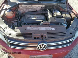 2013 Volkswagen Tiguan SE with VIN WVGBV7AX9DW012368, listed as a Copart auction lot 57244975 with 177,810 mi miles and Salvage title. Bid and sale history available at DreamBid. Image 12.