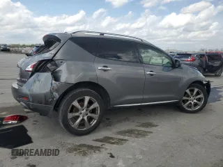 2014 Nissan Murano SV with VIN JN8AZ1MU9EW404355, listed as a Copart auction lot 51905065 with Not Provided miles and Salvage Title. Bid and sale history available at DreamBid. Image 3.