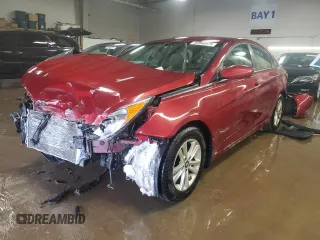 2013 Hyundai Sonata GLS z VIN 5NPEB4AC2DH799398, wystawiony jako Copart lot #50966975 z przebiegiem 120 097 mil mil oraz Szkody całkowita. Historia ofert i sprzedaży dostępna na DreamBid. Obrazek 1.