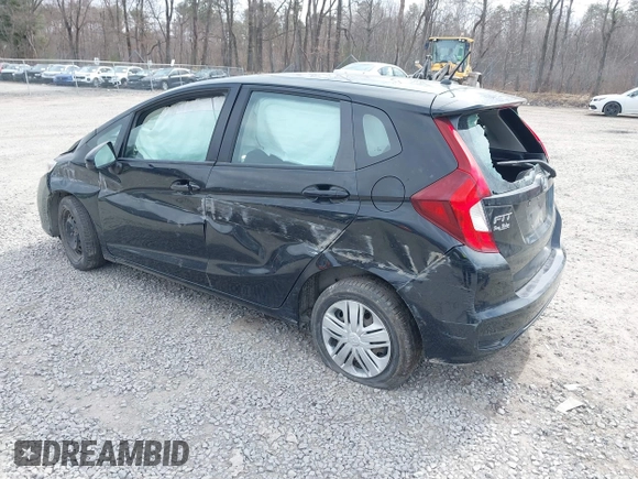 2019 Honda Fit LX with VIN 3HGGK5H43KM710749, listed as a IAAI auction lot 41834329 with 39,667 mi miles. Bid and sale history available at carsss.com. Image 3.