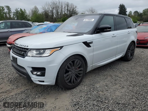 2017 Land Rover Range Rover Sport HSE Dynamic with VIN SALWV2FV0HA134239, listed as a Copart auction lot 54720865 with 50,985 mi miles and Clean Title. Bid and sale history available at carsss.com. Image 1.