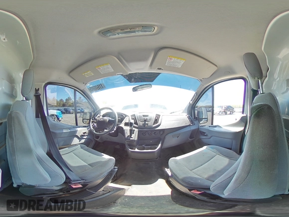 2015 Ford Transit Cargo with VIN 1FTYR1ZM7FKA96825, listed as a Copart auction lot 51946955 with 146,021 mi miles and Salvage Title. Bid and sale history available at DreamBid. Image 14.