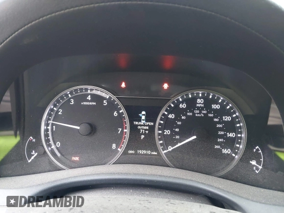 2013 Lexus GS 350 with VIN JTHCE1BL4D5005270, listed as a IAAI auction lot 42057141 with 192,910 mi miles and . Bid and sale history available at DreamBid. Image 7.
