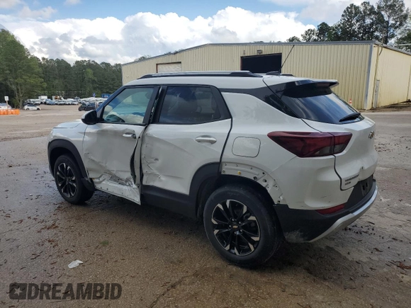 2022 Chevrolet TrailBlazer LT with VIN KL79MRSL4NB039142, listed as a Copart auction lot 52901105 with 56,049 mi miles and Salvage Title. Bid and sale history available at carsss.com. Image 2.