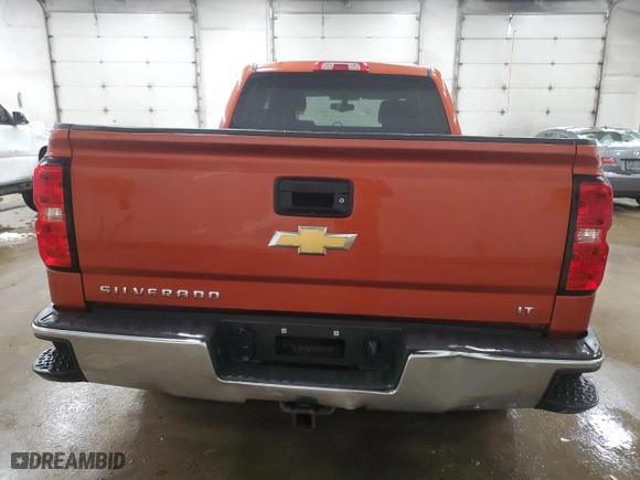 2015 Chevrolet Silverado 1500 LT with VIN 1GCVKREC2FZ209414, listed as a Copart auction lot 45033215 with 93,185 mi miles and Clean Title. Bid and sale history available at carsss.com. Image 6.