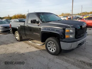 2014 Chevrolet Silverado 1500 Work Truck with VIN 1GCNKPEC6EZ231032, listed as a Copart auction lot 77728254 with 120,022 mi miles and Salvage Title. Bid and sale history available at DreamBid. Image 4.