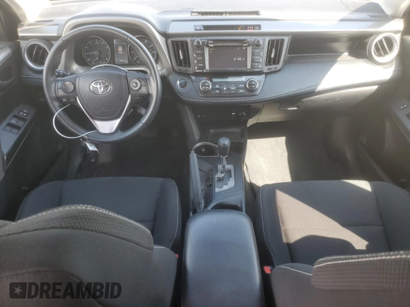 2018 Toyota RAV4 XLE with VIN 2T3RFREV2JW699448, listed as a Copart auction lot 55345975 with 46,437 mi miles and Salvage Title. Bid and sale history available at DreamBid. Image 8.