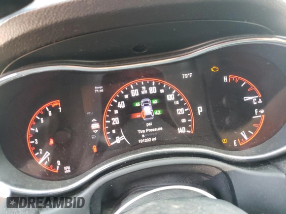 2014 Dodge Durango SXT with VIN 1C4RDJAG4EC391334, listed as a Copart auction lot 64983305 with 191,202 mi miles and Clean title. Bid and sale history available at DreamBid. Image 9.