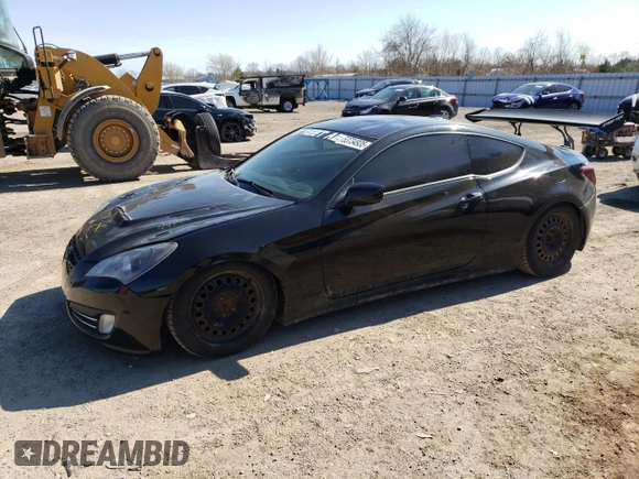 2012 Hyundai Genesis Coupe Premium z VIN KMHHT6KD1CU071505, wystawiony jako Copart lot #53734935 z przebiegiem 200 161 mil mil oraz Czysty tytuł • Clean title. Historia ofert i sprzedaży dostępna na DreamBid. Obrazek 1.