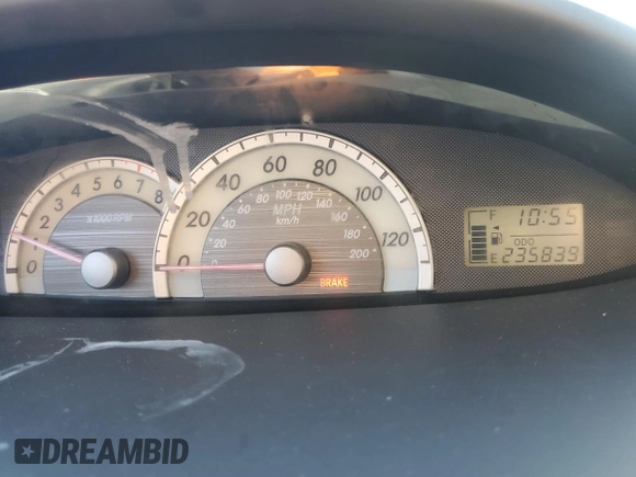2008 Toyota Yaris with VIN JTDBT903281282145, listed as a Copart auction lot 48846435 with 235,839 mi miles and Salvage Title. Bid and sale history available at carsss.com. Image 9.